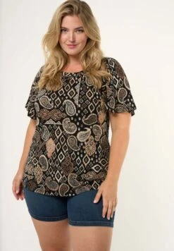 T-Shirt Imprimé - Multi Grey Black