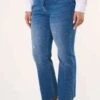 Met Destroyed Details - Jean Bootcut - Blue