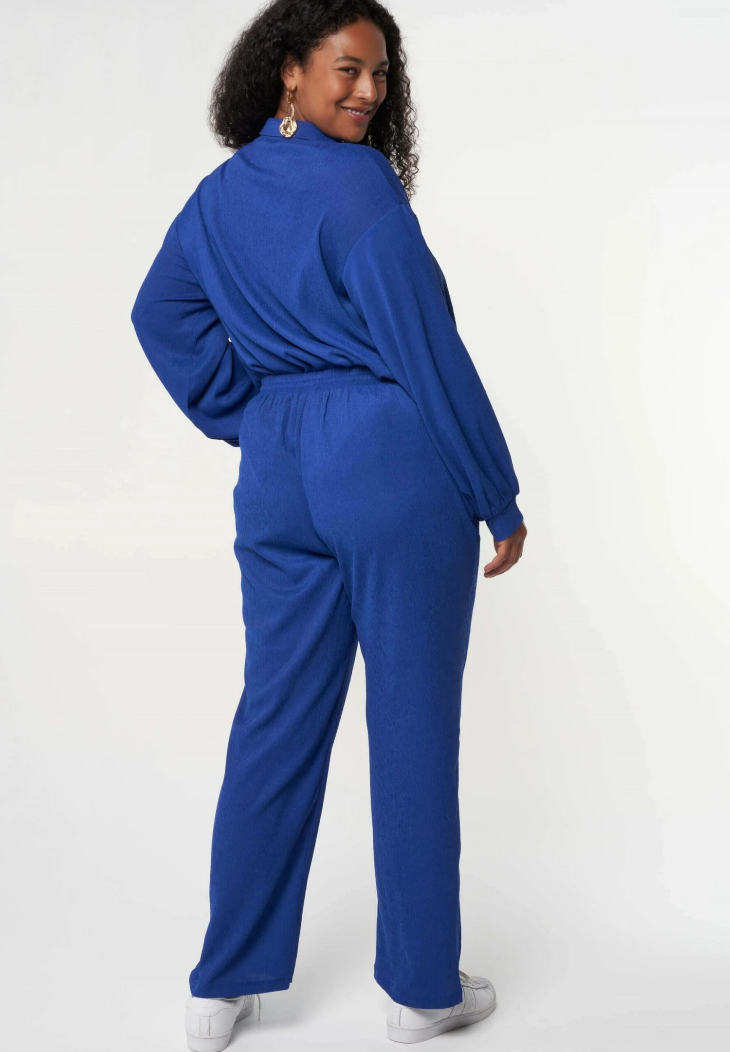 Not Translated - Pantalon Classique - Blue 3 Not Translated - Pantalon Classique - Blue – Image 3