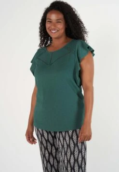Met Korte Mouwen - Blouse - Mint