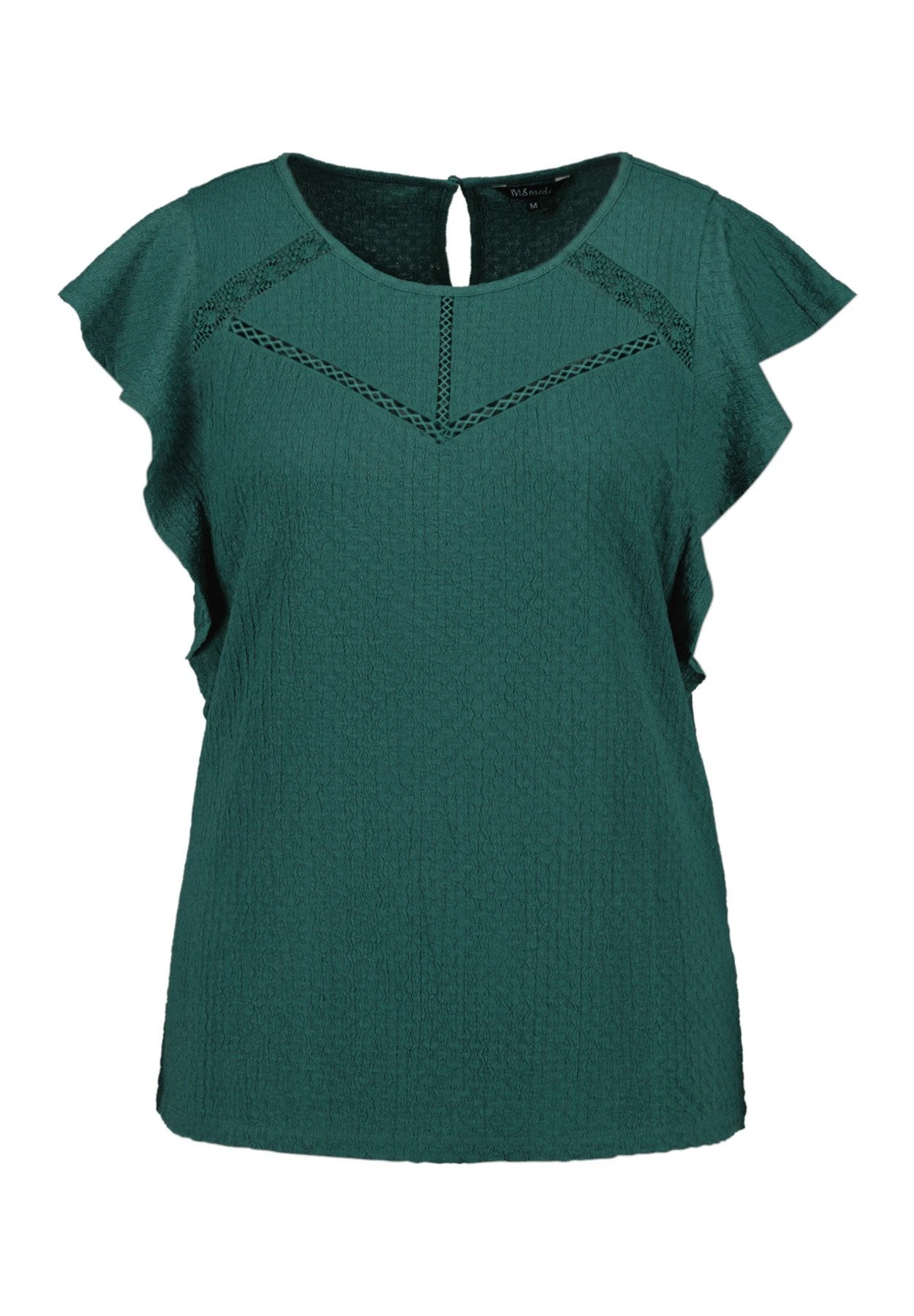 Met Korte Mouwen - Blouse - Mint 5 Met Korte Mouwen - Blouse - Mint – Image 5