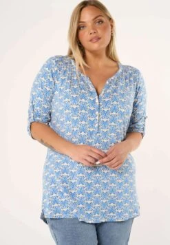 Not Translated - Blouse - Multi Blue