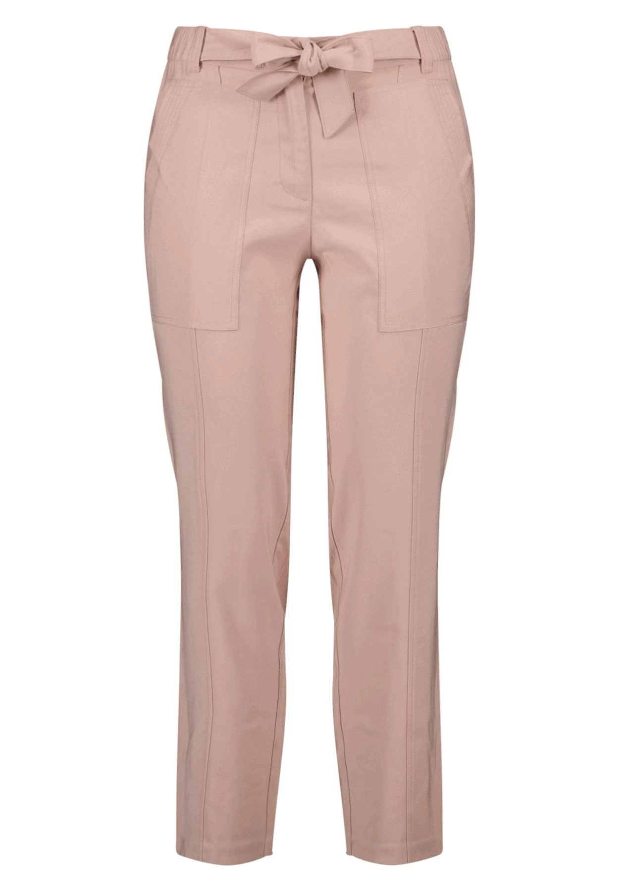 Met Strik Ceintuur - Pantalon Classique - Pink 5 Met Strik Ceintuur - Pantalon Classique - Pink – Image 5