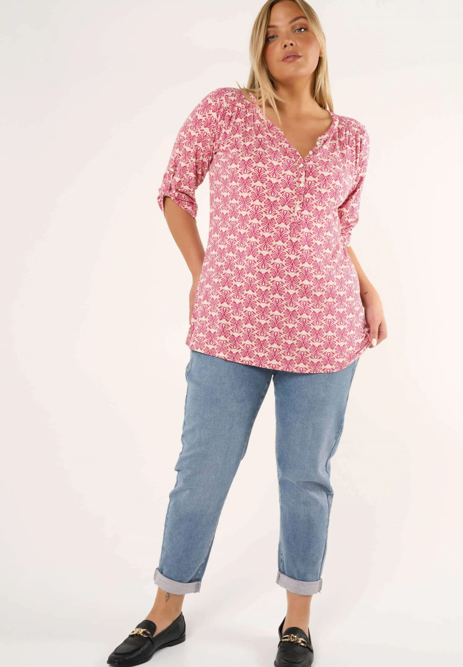 Not Translated - Blouse - Multi Pink 1 Not Translated - Blouse - Multi Pink