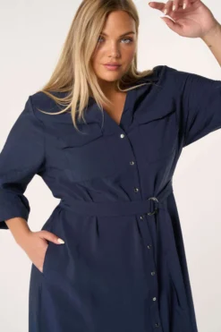 Robe Midi à Imprimé -Ms Mode D11106096 12