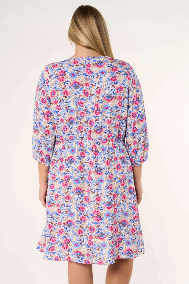 Robe à Imprimé Floral. 2 Robe à Imprimé Floral. – Image 2