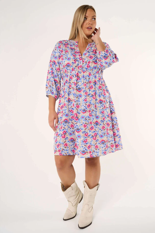 Robe à Imprimé Floral. 4 Robe à Imprimé Floral. – Image 4