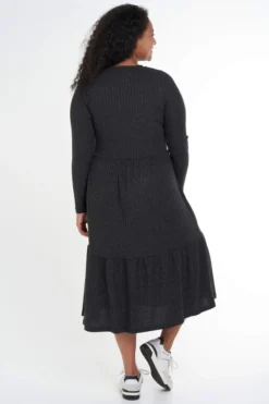 Robe Côtelée -Ms Mode D20086017 10