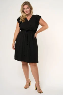 Robe à Col En V -Ms Mode D20103012 12