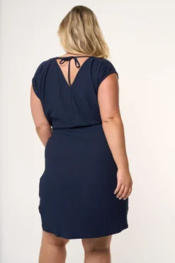 Robe Avec Détails En Bois -Ms Mode D20114096 10