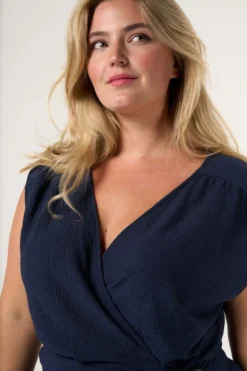 Robe Avec Détails En Bois -Ms Mode D20114096 13