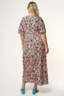 Robe Maxi à Détails Torsadés -Ms Mode D25105001 10