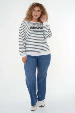 Pull Avec Inscription -Ms Mode E15210505 12