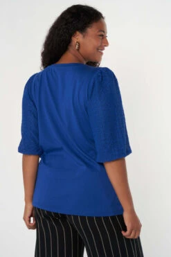 Haut Avec Manches Texturées -Ms Mode E20163097 10