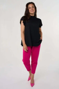 Haut à Détails Smockés -Ms Mode E20180012 13