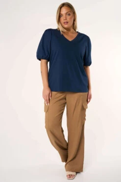 Haut à Manches Bouffantes -Ms Mode E20193096 13