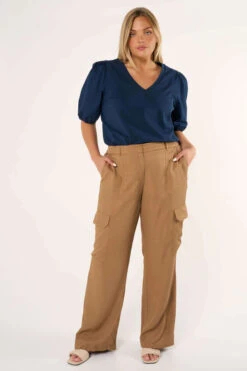 Haut à Manches Bouffantes