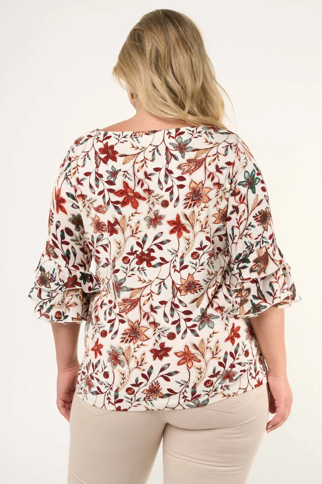 Haut Avec Manches à Volants 4 Haut Avec Manches à Volants – Image 4