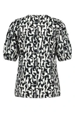 Haut à Manches Bouffantes -Ms Mode E26301011 5