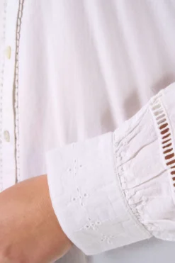 Chemisier Brodé 10 Chemisier Brodé -Ms Mode K11153015 11