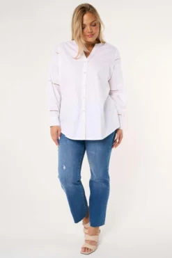 Chemisier Brodé 11 Chemisier Brodé -Ms Mode K11153015 12