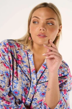 Chemisier à Manches Ballon