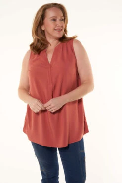 Chemisier Sans Manches 12 Chemisier Sans Manches -Ms Mode K30028067 12