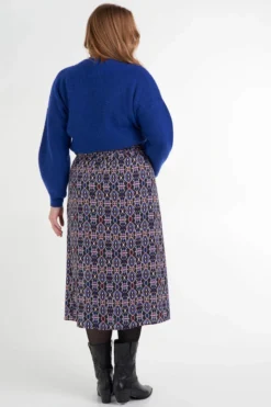 Jupe à Imprimé -Ms Mode L20062038 10