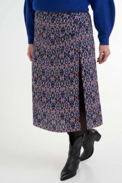 Jupe à Imprimé -Ms Mode L20062038 12