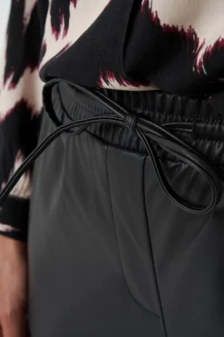 Pantalon De Survêtement En Similicuir -Ms Mode M11129012 11