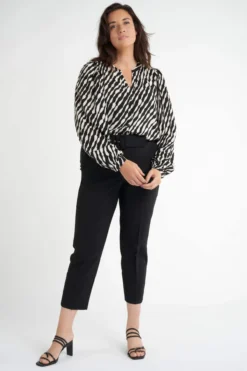 Pantalon Avec Ceinture -Ms Mode M11163012 10