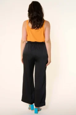 Pantalon Avec Aspect Satiné -Ms Mode M11203012 10