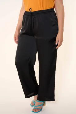 Pantalon Avec Aspect Satiné -Ms Mode M11203012 13