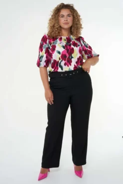 Pantalon Avec Ceinture 9 Pantalon Avec Ceinture -Ms Mode M11391012 14