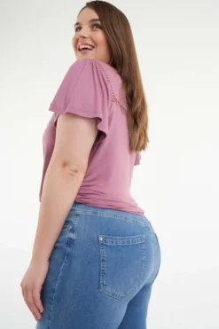 Jean évasé -Ms Mode M17073007 13