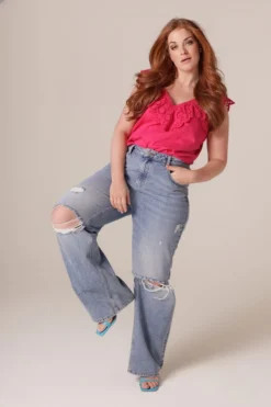 Jean à Jambes Amples