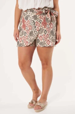 Jupe-short à Imprimé -Ms Mode M26127511 12