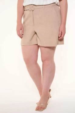Short Avec Ceinture -Ms Mode M26139054 12