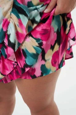 Jupe-short à Volants -Ms Mode M26156011 11