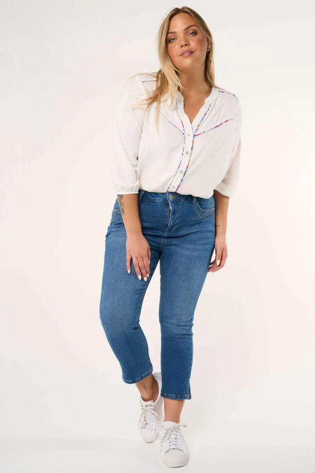 Pantacourt Avec Strass 8 Pantacourt Avec Strass â Image 8