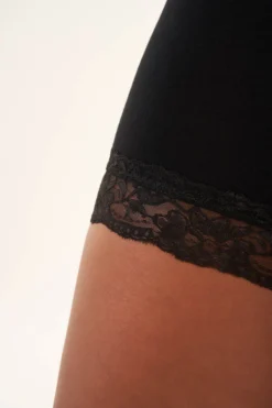 Legging Court Avec Dentelle 11 Legging Court Avec Dentelle -Ms Mode M39034012 11