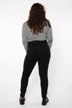 Jean Skinny Taille Haute CHERRY -Ms Mode M98891012 10