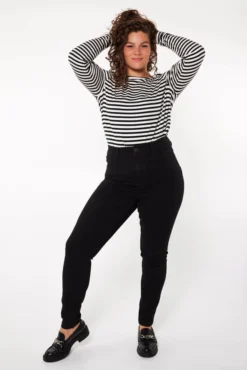 Jean Skinny Taille Haute CHERRY