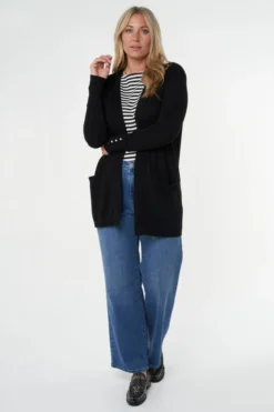 Gilet Tricoté Avec Poches -Ms Mode N40051012 13