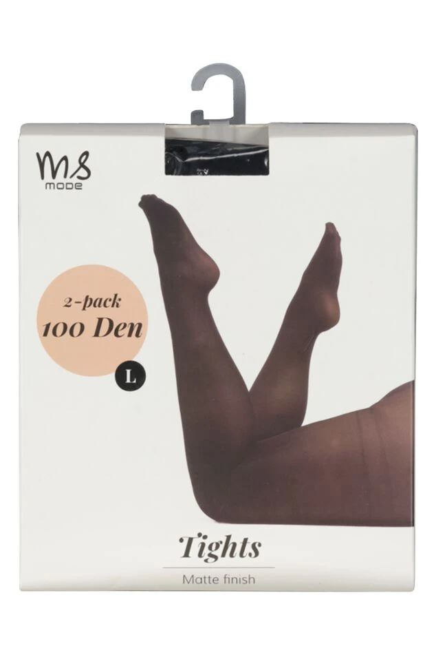 Pack De 2 Collants De Base 100 Deniers 2 Pack De 2 Collants De Base 100 Deniers – Image 2