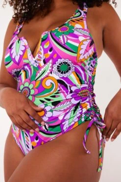 Maillot De Bain Avec Détail En Forme De V -Ms Mode R80043512 11