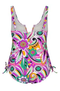 Maillot De Bain Avec Détail En Forme De V -Ms Mode R80043512 5