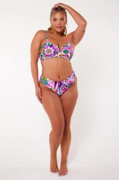 Haut De Bikini Avec Détails En Forme De V -Ms Mode R80044512 12