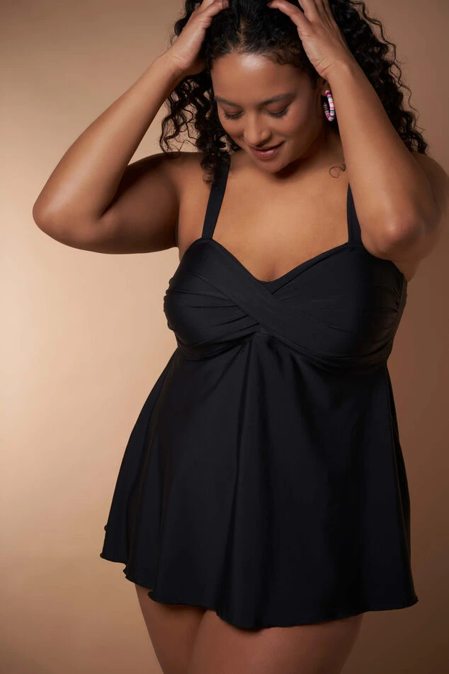 Haut De Tankini Noir 1 Haut De Tankini Noir