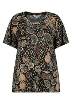 T-Shirt Imprimé - Multi Grey Black 10 T-Shirt Imprimé - Multi Grey Black -Ms Mode aaa794197d99442692534609336330d9